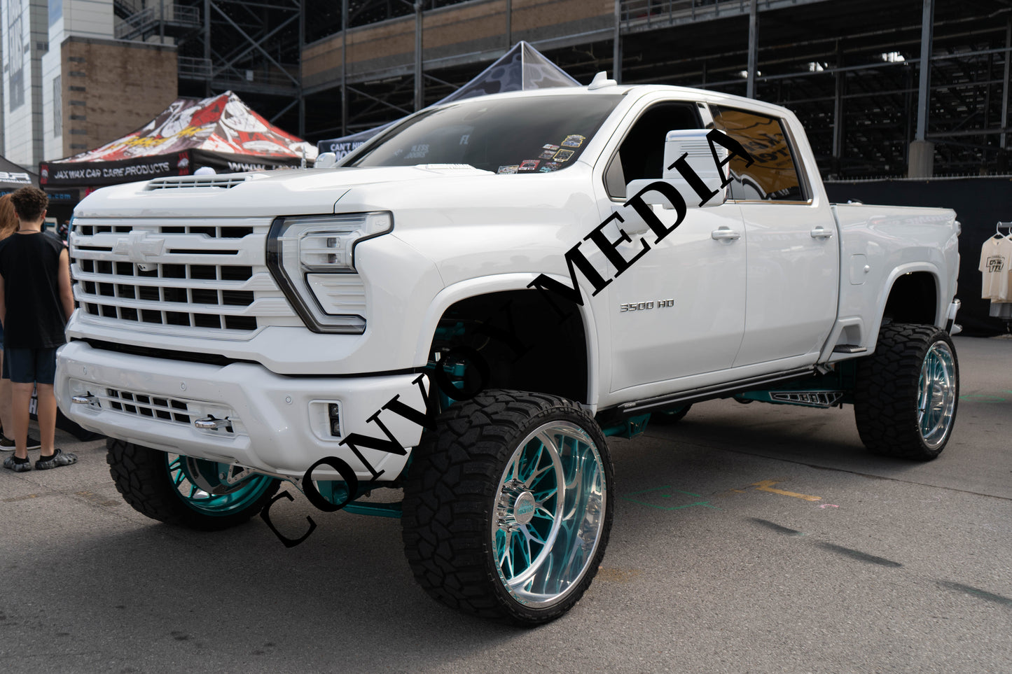 2024 Chevrolet Silverado 3500HD Nashville Cars and Coffee July 2026 Custom Design Piece #404