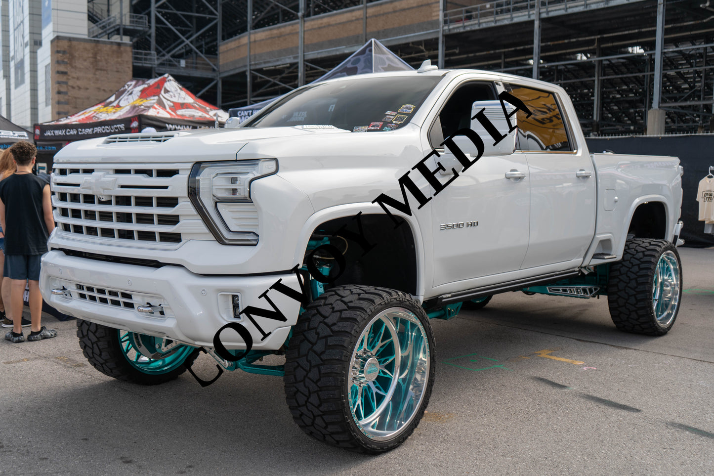 2024 Chevrolet Silverado 3500HD Nashville Cars and Coffee July 2026 Custom Design Piece #404