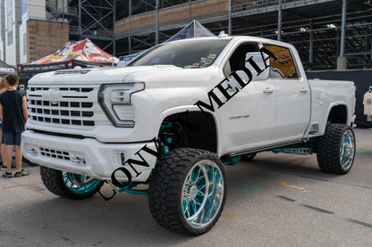 2024 Chevrolet Silverado 3500HD Nashville Cars and Coffee July 2026 Custom Design Piece #404