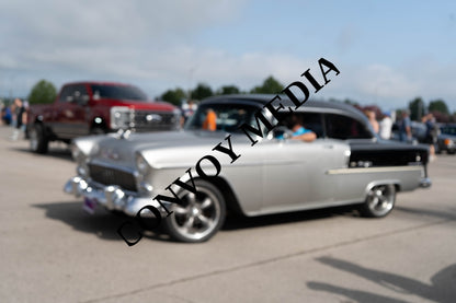 1955 Chevrolet Bel Air Nashville Cars and Coffee July 2026 Custom Design Piece #413
