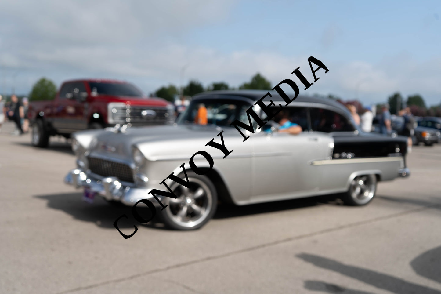 1955 Chevrolet Bel Air Nashville Cars and Coffee July 2026 Custom Design Piece #413