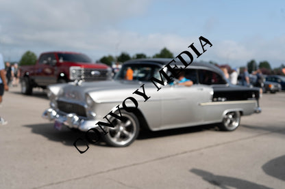 1955 Chevrolet Bel Air Nashville Cars and Coffee July 2026 Custom Design Piece #413