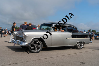 1955 Chevrolet Bel Air Nashville Cars and Coffee July 2026 Custom Design Piece #413