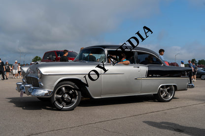 1955 Chevrolet Bel Air Nashville Cars and Coffee July 2026 Custom Design Piece #413