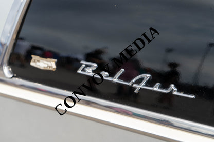 1955 Chevrolet Bel Air Nashville Cars and Coffee July 2026 Custom Design Piece #413