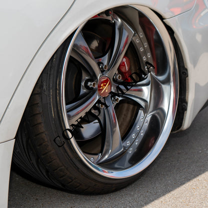 Mitsubishi Lancer Evolution X Nashville Cars and Coffee July 2026 Custom Design Piece #443