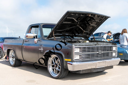1985 Chevrolet C10 Nashville Cars and Coffee July 2026 Custom Design Piece #449