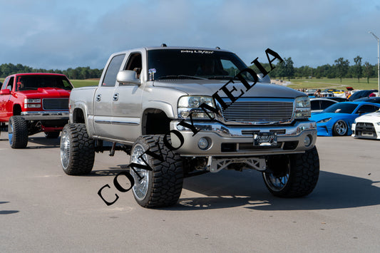 2005 GMC Sierra 2500HD Nashville Cars and Coffee July 2026 Custom Design Piece #469