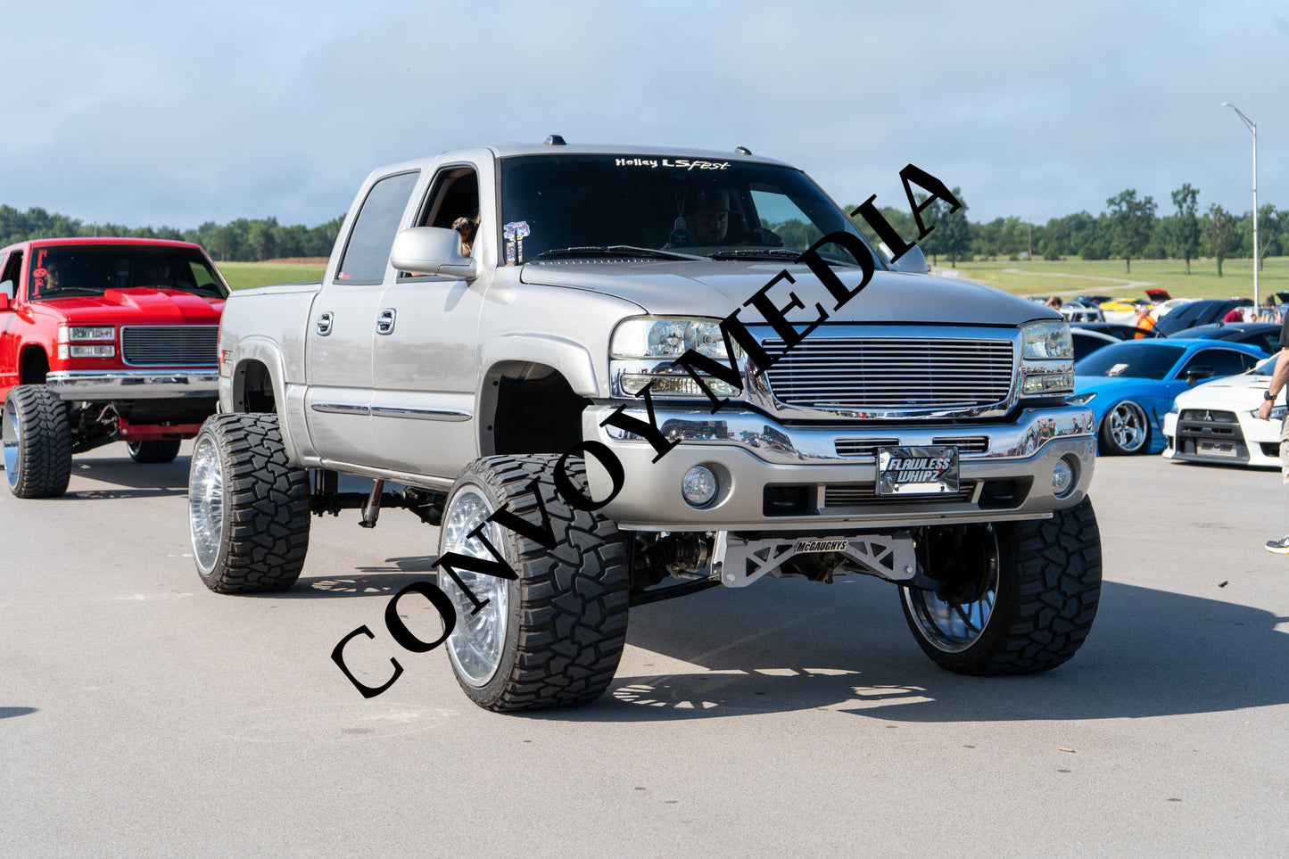 2005 GMC Sierra 2500HD Nashville Cars and Coffee July 2026 Custom Design Piece #469