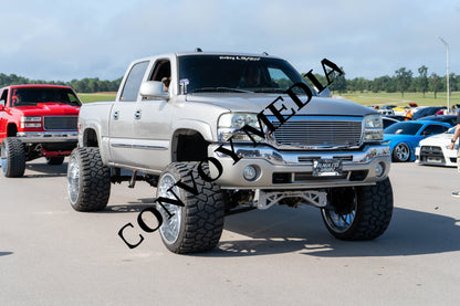 2005 GMC Sierra 2500HD Nashville Cars and Coffee July 2026 Custom Design Piece #469