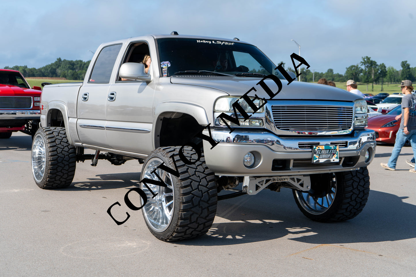 2005 GMC Sierra 2500HD Nashville Cars and Coffee July 2026 Custom Design Piece #469