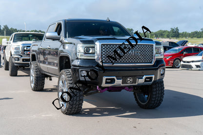 2015 GMC Sierra 1500 Nashville Cars and Coffee July 2026 Custom Design Piece #476