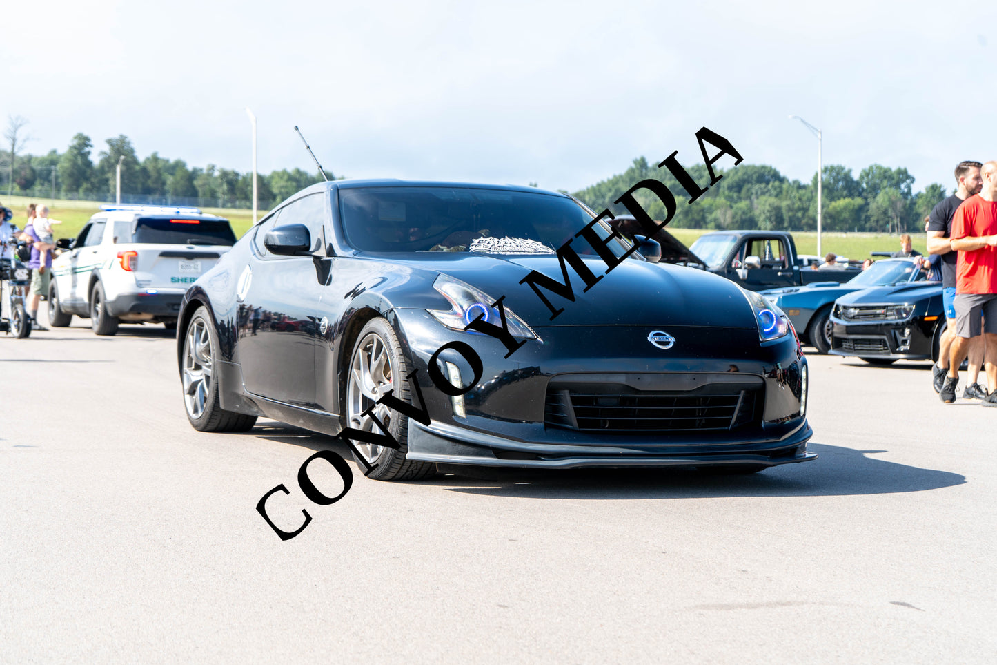 2015 Nissan 370Z Nashville Cars and Coffee July 2026 Custom Design Piece #483