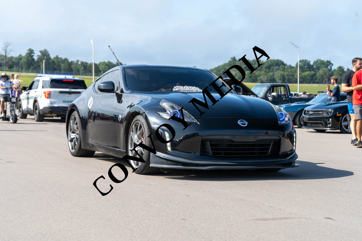 2015 Nissan 370Z Nashville Cars and Coffee July 2026 Custom Design Piece #483