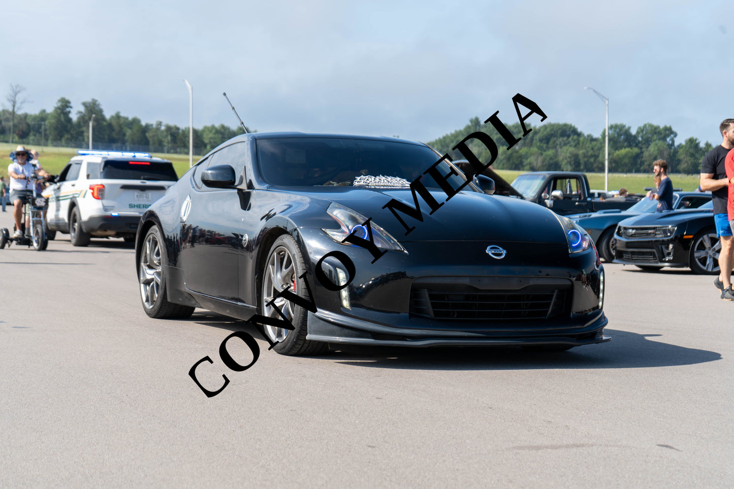 2015 Nissan 370Z Nashville Cars and Coffee July 2026 Custom Design Piece #483