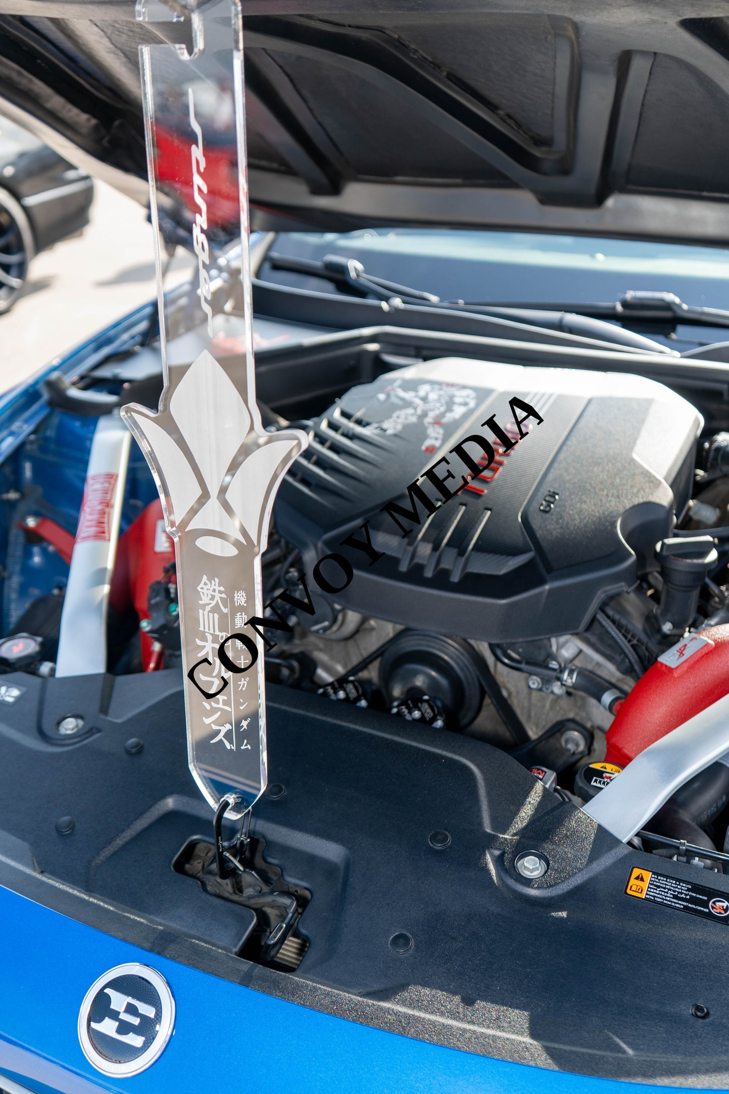 2019 Kia Stinger Nashville Cars and Coffee July 2026 Custom Design Piece #500