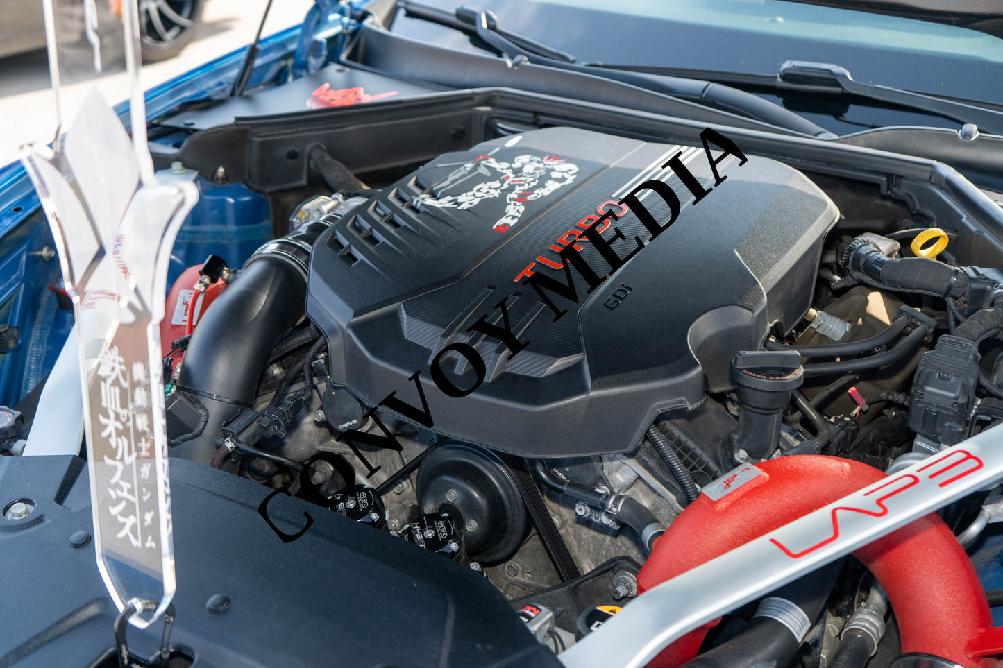2019 Kia Stinger Nashville Cars and Coffee July 2026 Custom Design Piece #500