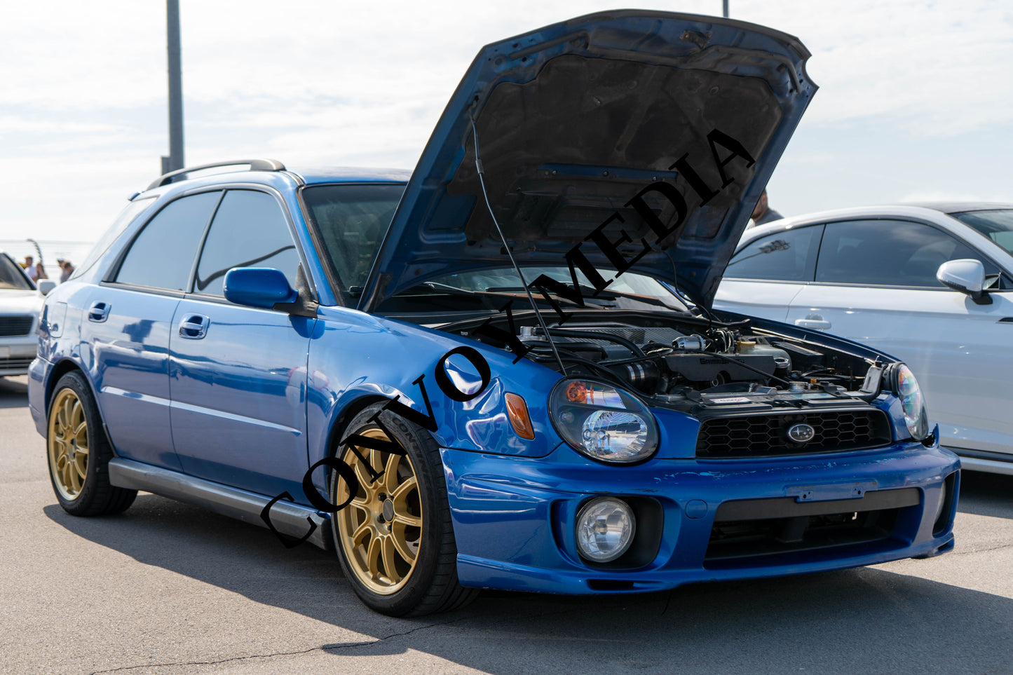 2002 Subaru Impreza WRX Nashville Cars and Coffee July 2026 Custom Design Piece #505