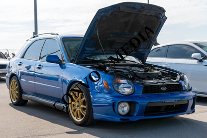 2002 Subaru Impreza WRX Nashville Cars and Coffee July 2026 Custom Design Piece #505