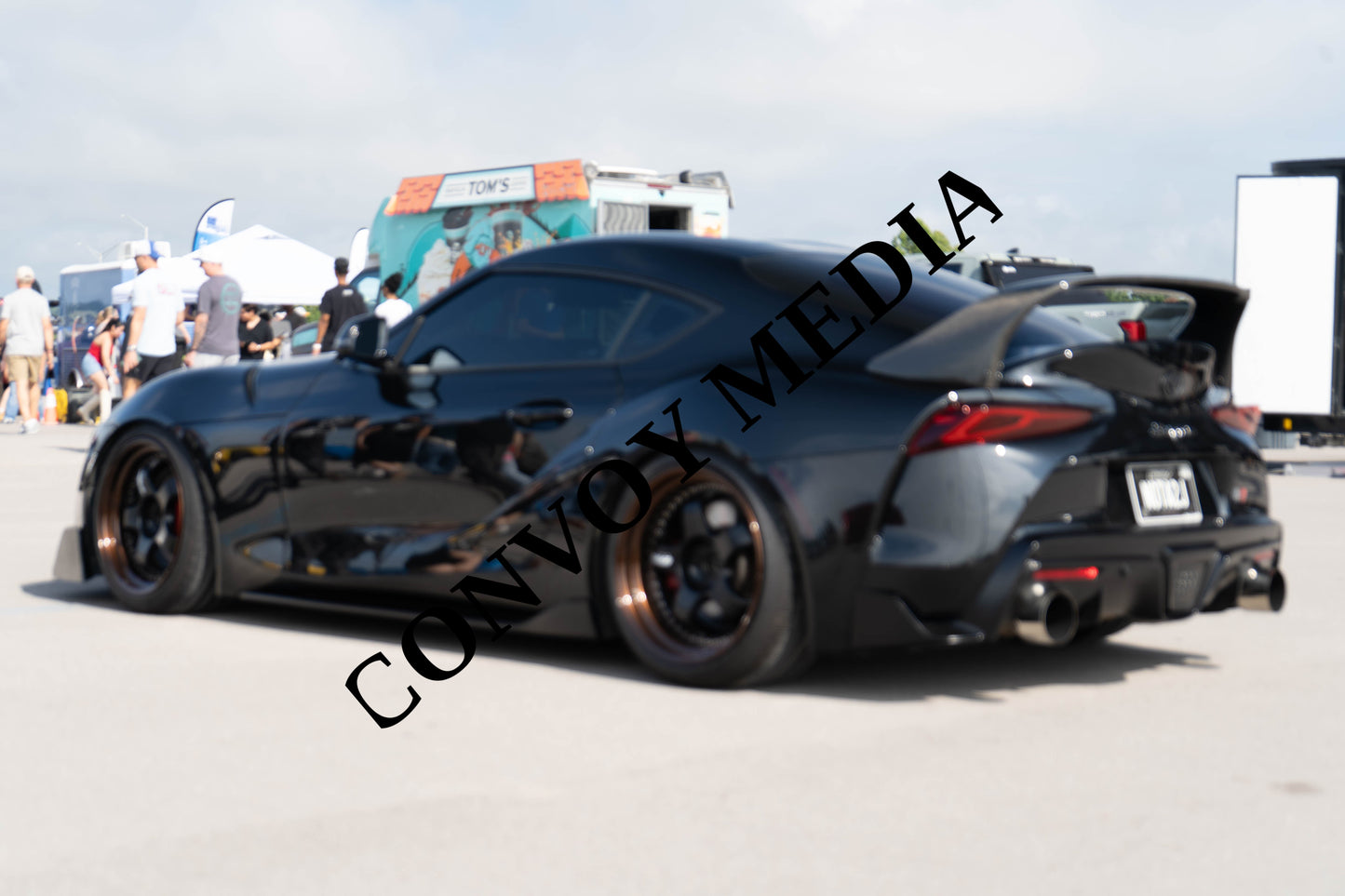 Toyota GR Supra Nashville Cars and Coffee July 2026 Custom Design Piece #519