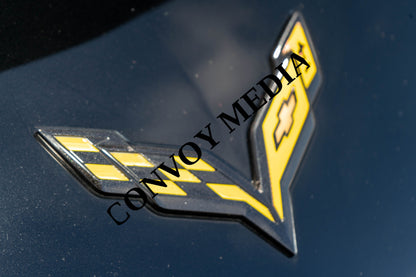 Chevrolet Corvette Z06 Nashville Cars and Coffee July 2026 Custom Design Piece #533