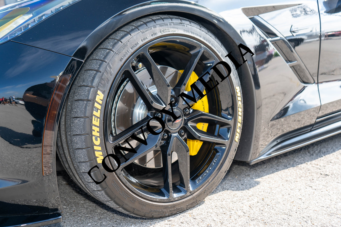 Chevrolet Corvette Z06 Nashville Cars and Coffee July 2026 Custom Design Piece #533