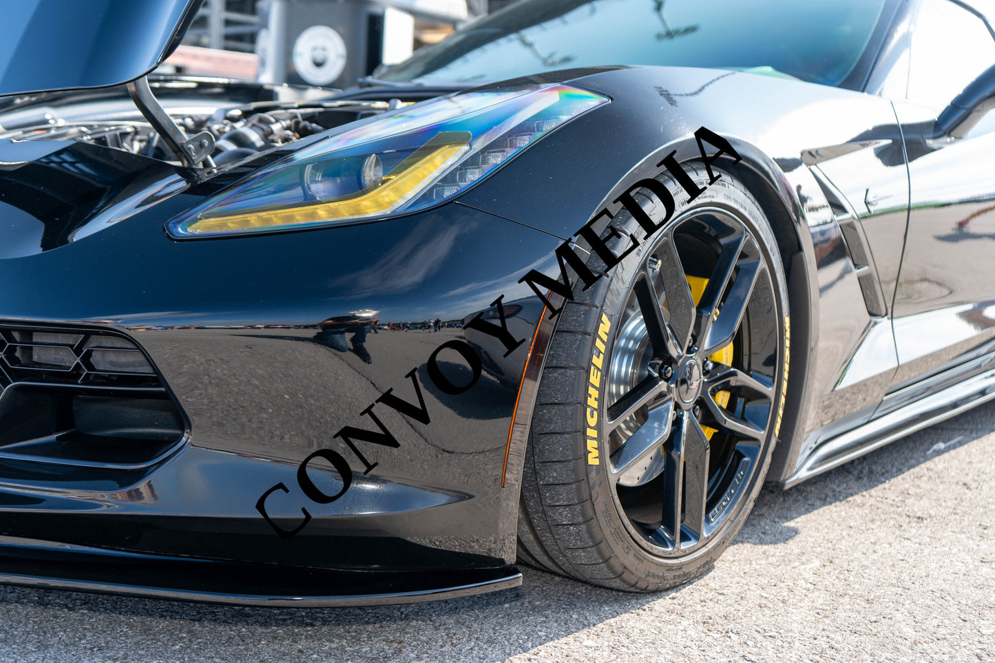 Chevrolet Corvette Z06 Nashville Cars and Coffee July 2026 Custom Design Piece #533