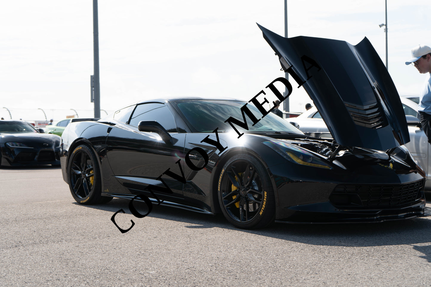 Chevrolet Corvette Z06 Nashville Cars and Coffee July 2026 Custom Design Piece #533