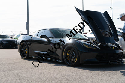 Chevrolet Corvette Z06 Nashville Cars and Coffee July 2026 Custom Design Piece #533