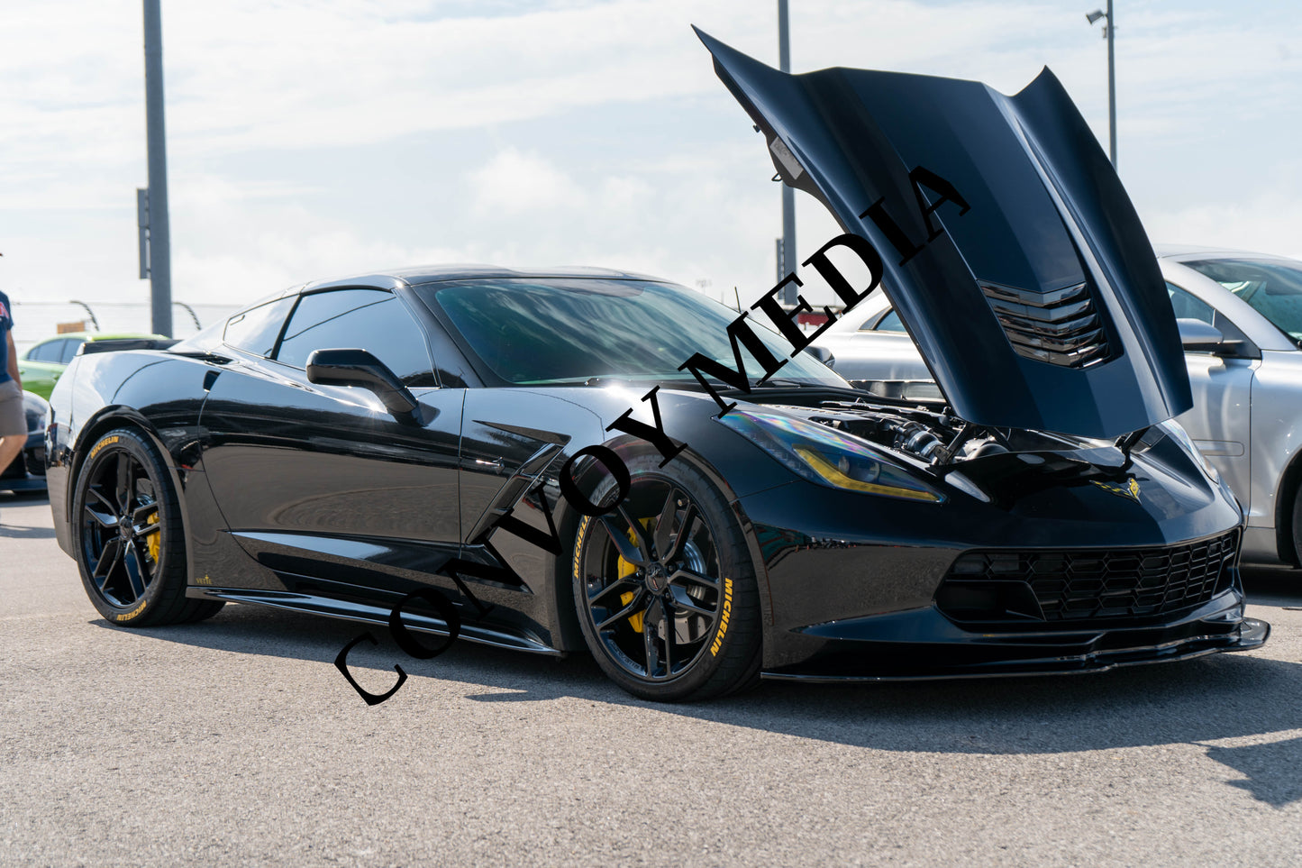 Chevrolet Corvette Z06 Nashville Cars and Coffee July 2026 Custom Design Piece #533