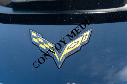 Chevrolet Corvette Z06 Nashville Cars and Coffee July 2026 Custom Design Piece #533