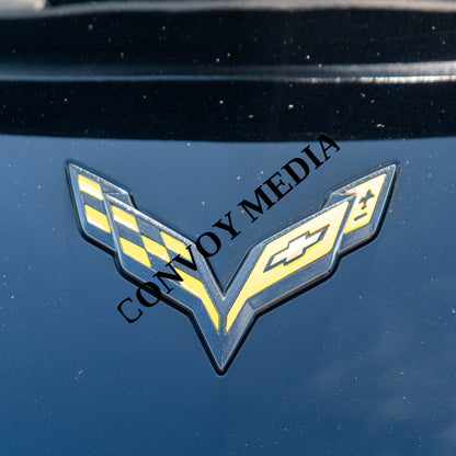 Chevrolet Corvette Z06 Nashville Cars and Coffee July 2026 Custom Design Piece #533