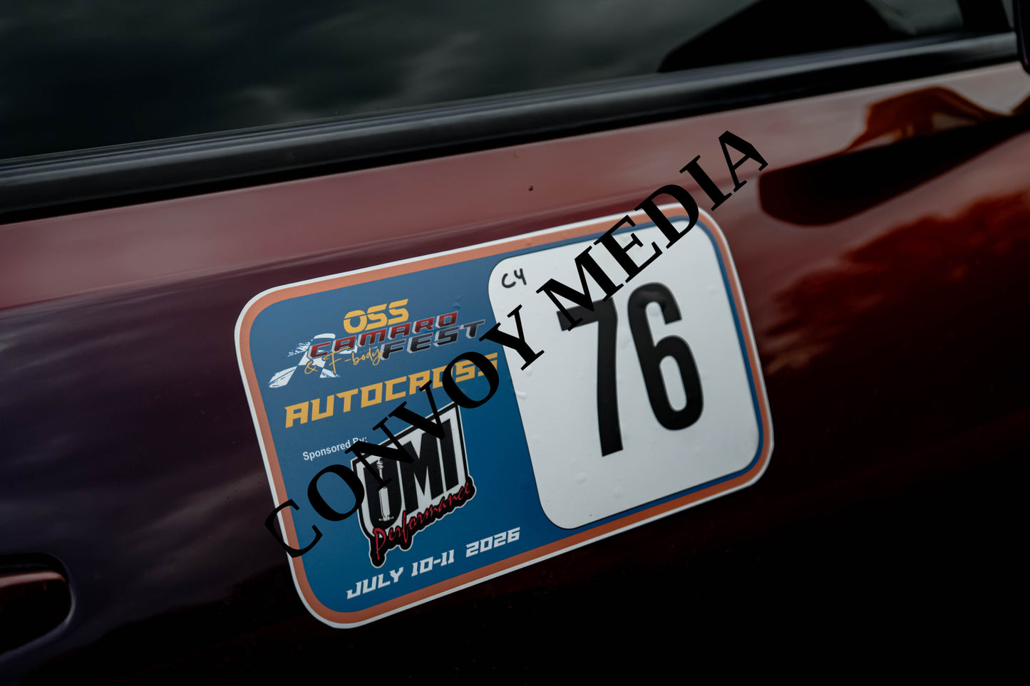 Chevrolet Camaro ZL1 OSS Camaro Fest July 2026 Custom Design Piece #1267
