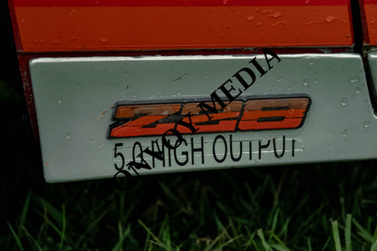 1984 Chevrolet Camaro OSS Camaro Fest July 2026 Custom Design Piece #1275