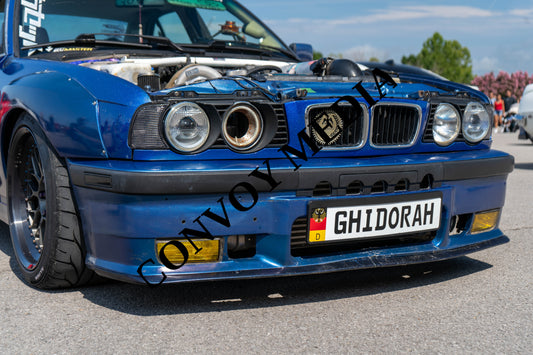 BMW 5 Series Nashville Cars and Coffee July 2026 Custom Design Piece #556