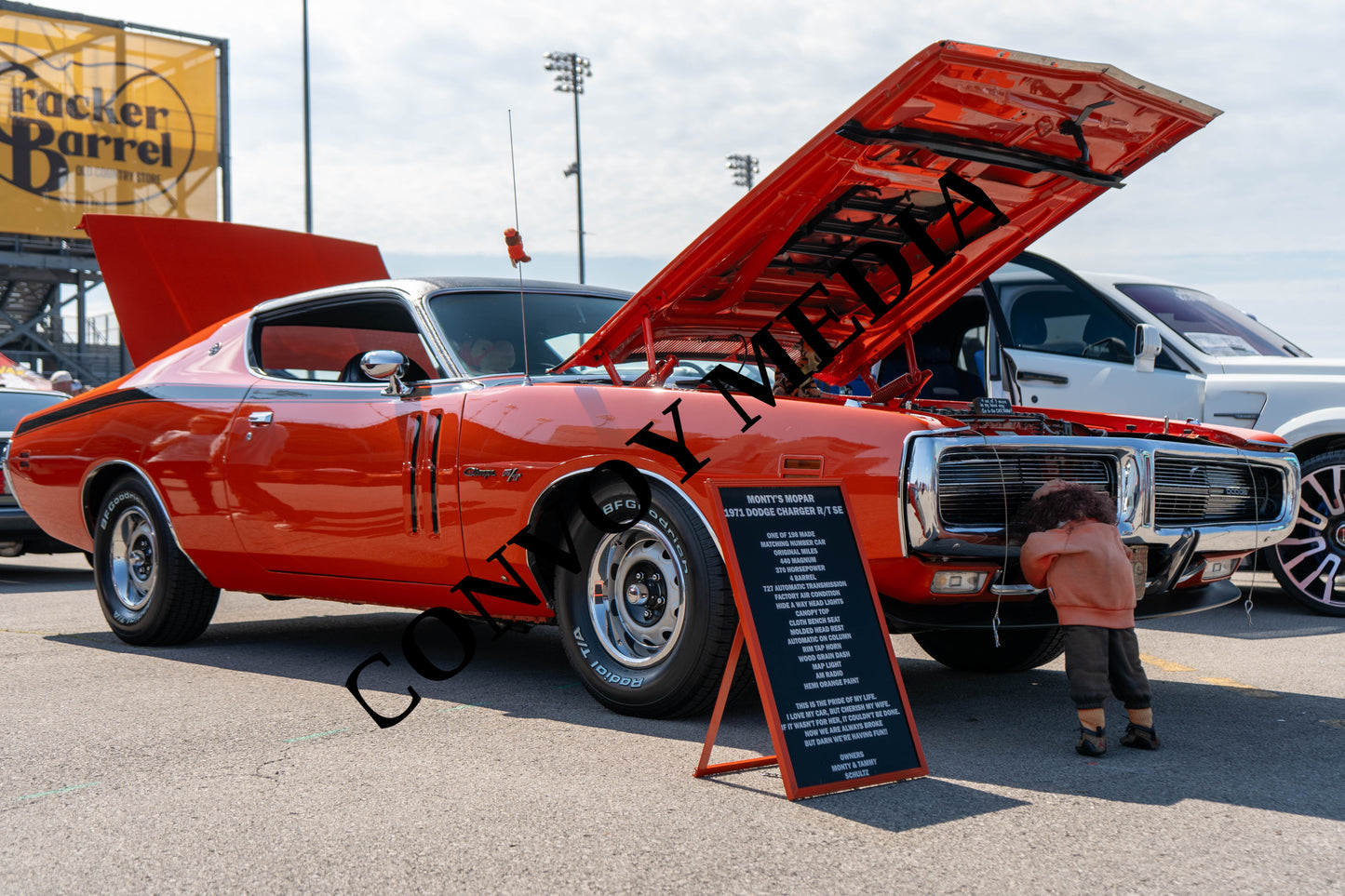 1971 Dodge Charger Nashville Cars and Coffee July 2026 Custom Design Piece #587