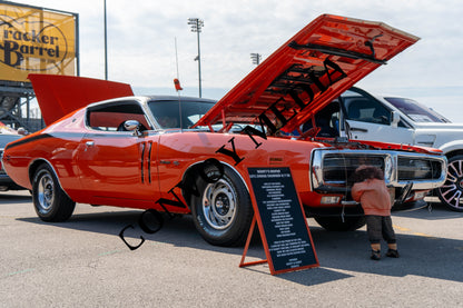 1971 Dodge Charger Nashville Cars and Coffee July 2026 Custom Design Piece #587