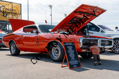 1971 Dodge Charger Nashville Cars and Coffee July 2026 Custom Design Piece #587