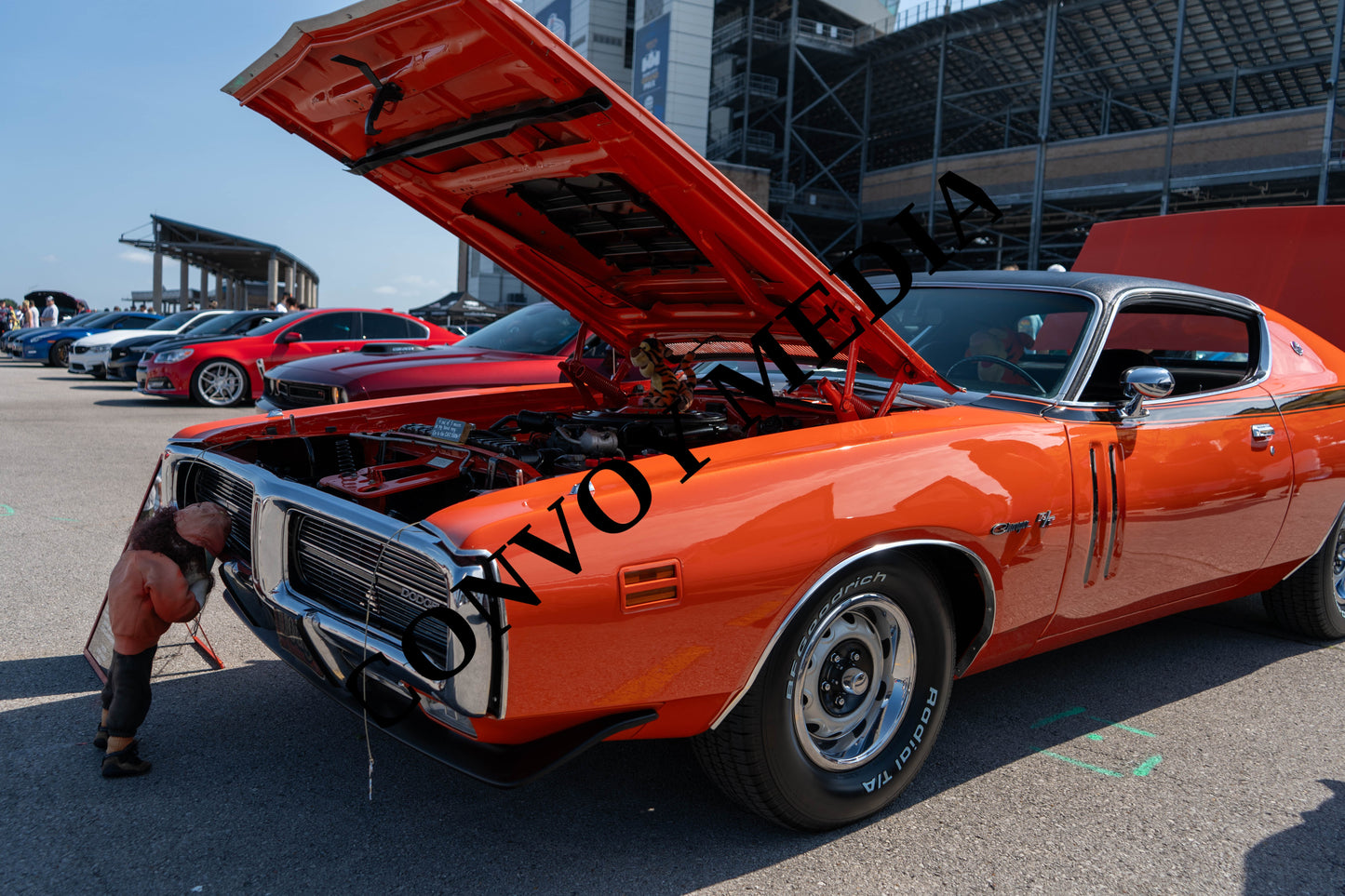 1971 Dodge Charger Nashville Cars and Coffee July 2026 Custom Design Piece #587