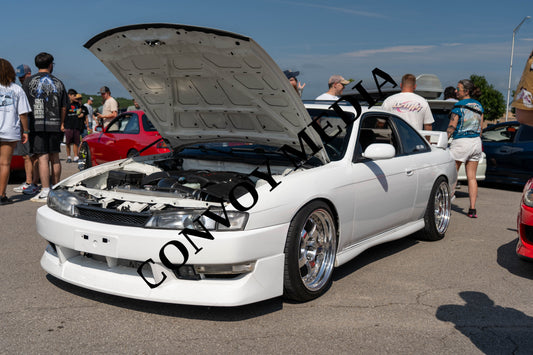 1997 Nissan 240SX Nashville Cars and Coffee July 2026 Custom Design Piece #592