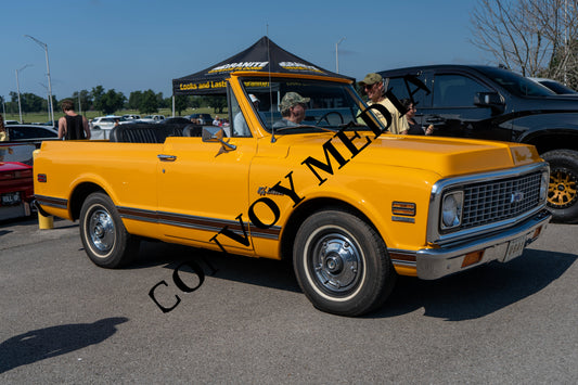 1972 Chevrolet K5 Blazer Nashville Cars and Coffee July 2026 Custom Design Piece #602