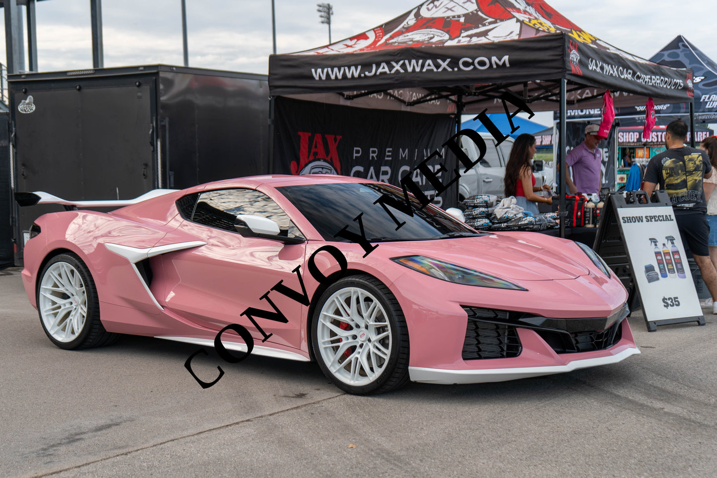 Chevrolet Corvette Z06 Nashville Cars and Coffee July 2026 Custom Design Piece #13