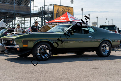 1972 Ford Mustang Nashville Cars and Coffee July 2026 Custom Design Piece #625