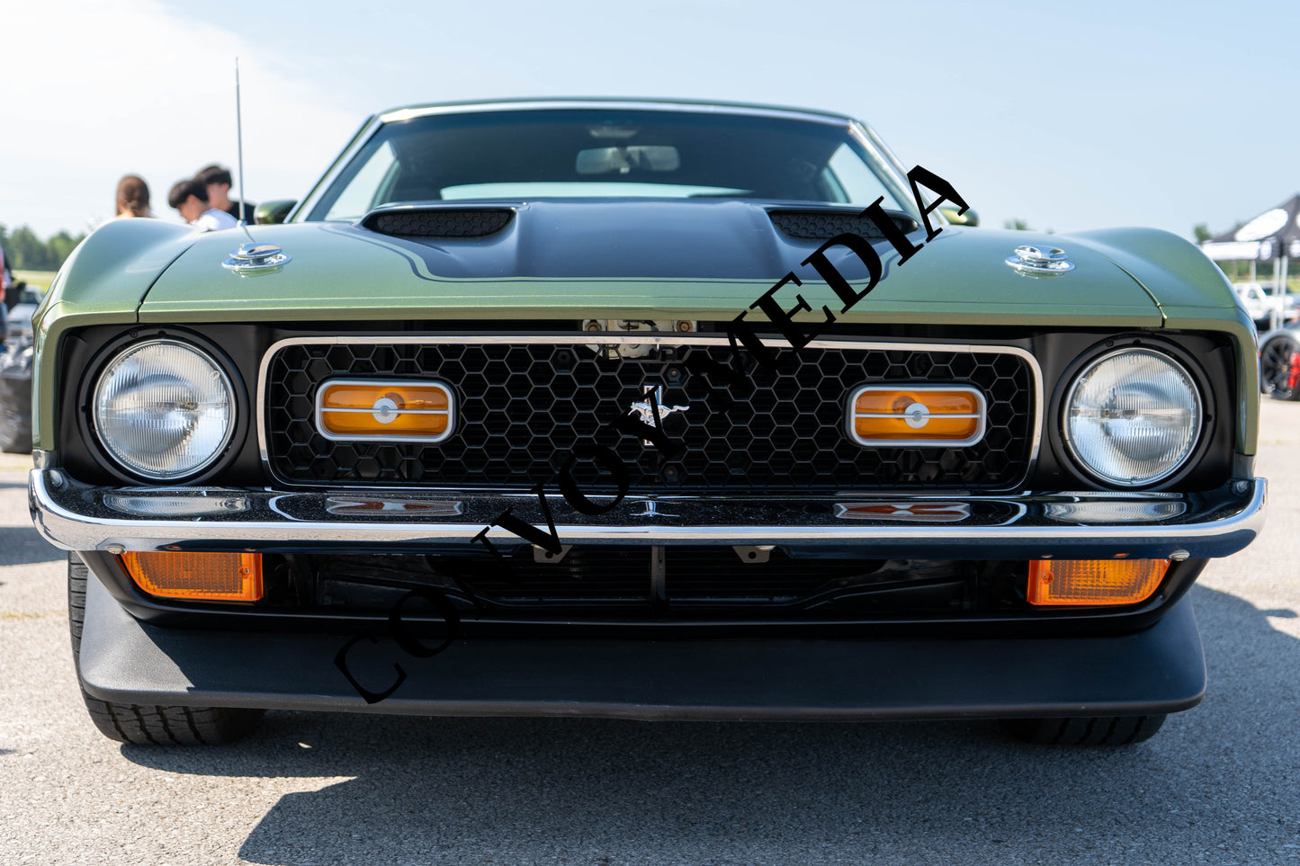 1972 Ford Mustang Nashville Cars and Coffee July 2026 Custom Design Piece #625