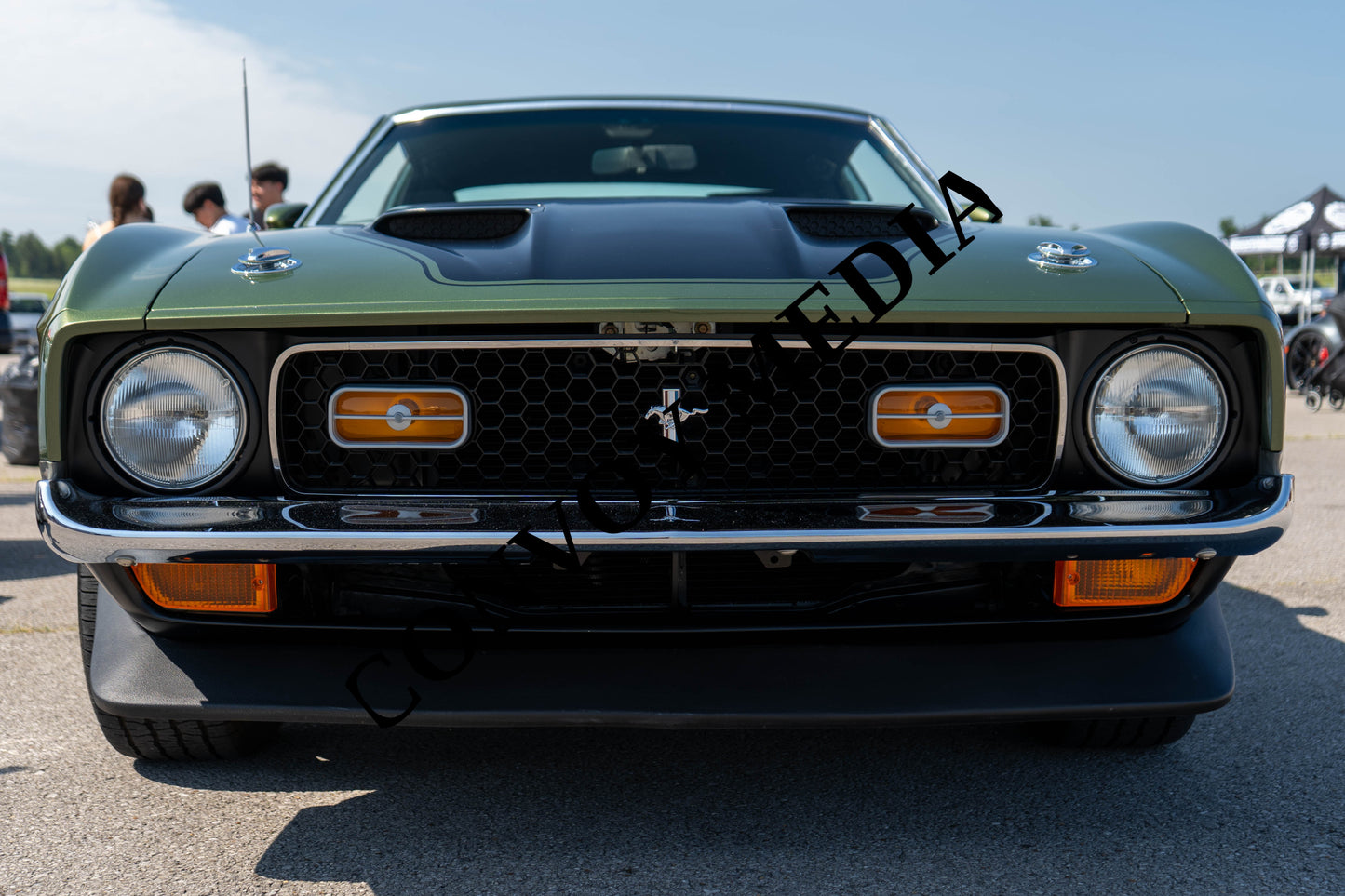 1972 Ford Mustang Nashville Cars and Coffee July 2026 Custom Design Piece #625
