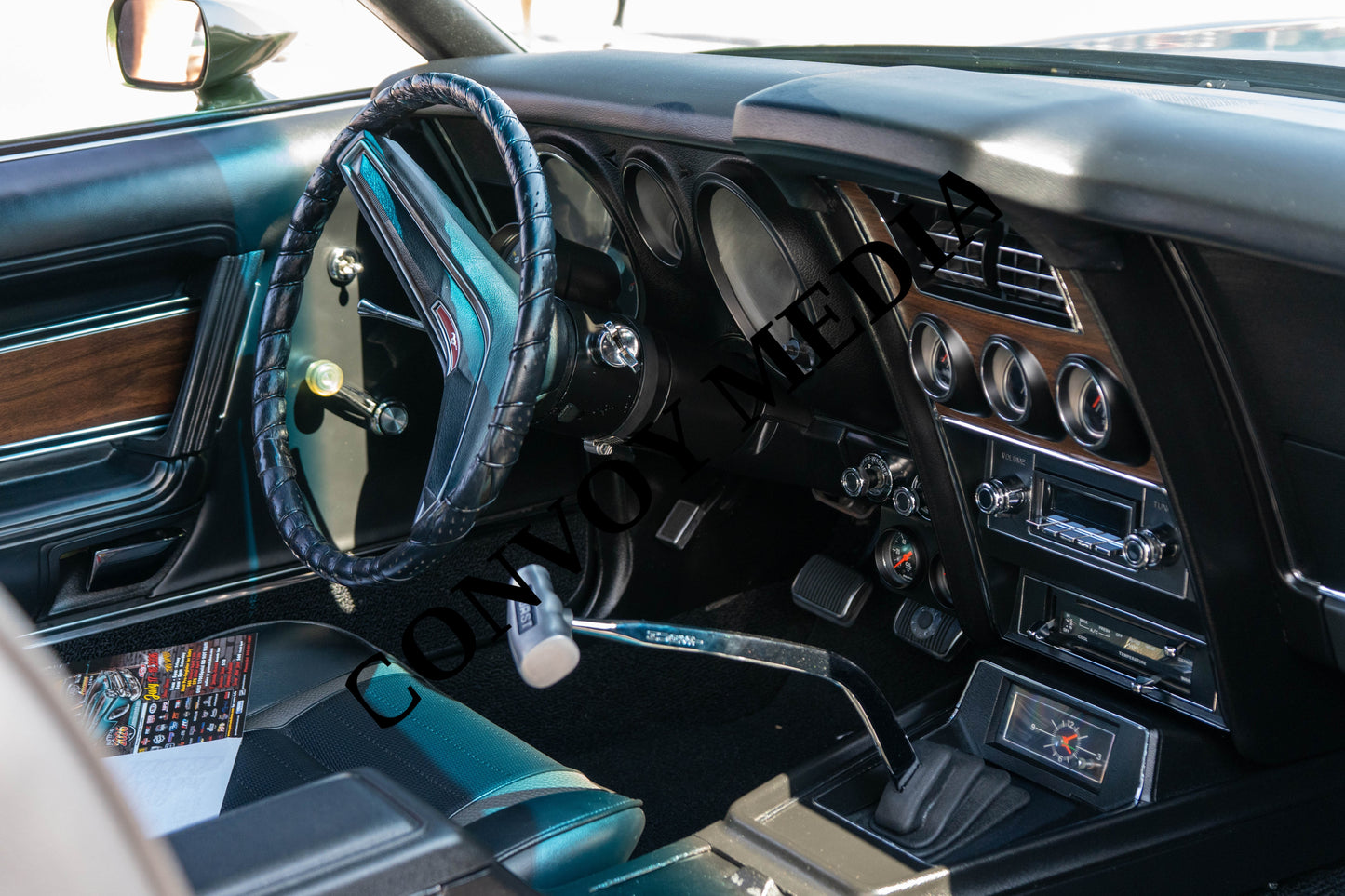 1972 Ford Mustang Nashville Cars and Coffee July 2026 Custom Design Piece #625