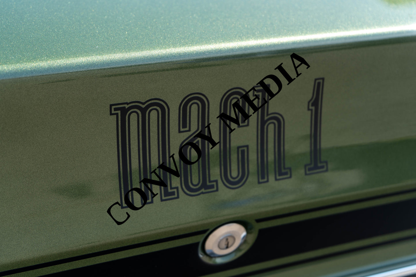 1972 Ford Mustang Nashville Cars and Coffee July 2026 Custom Design Piece #625