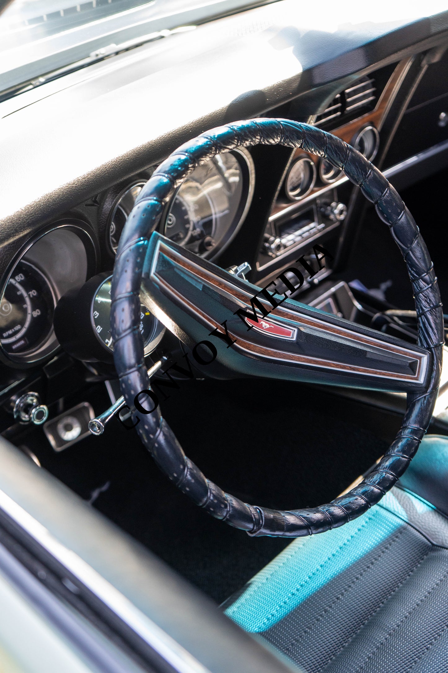 1972 Ford Mustang Nashville Cars and Coffee July 2026 Custom Design Piece #625
