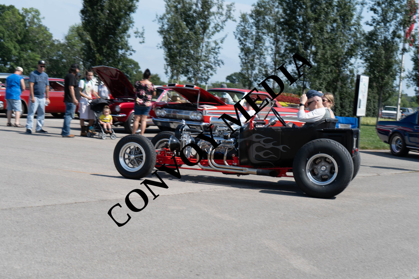 Ford T-Bucket Nashville Cars and Coffee July 2026 Custom Design Piece #629