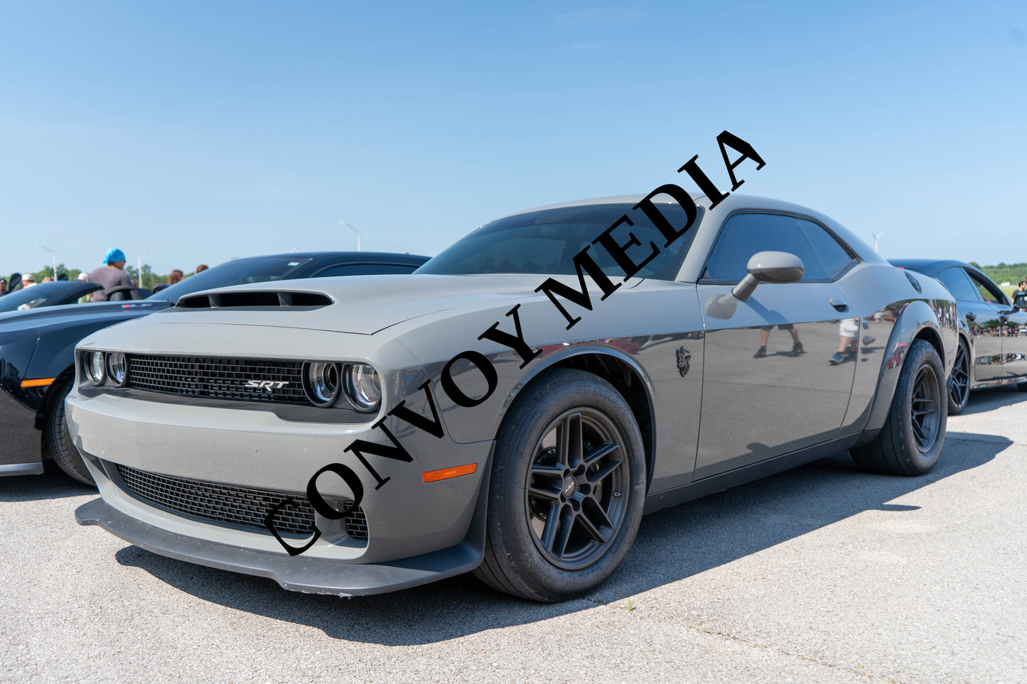 2018 Dodge Challenger Nashville Cars and Coffee July 2026 Custom Design Piece #682